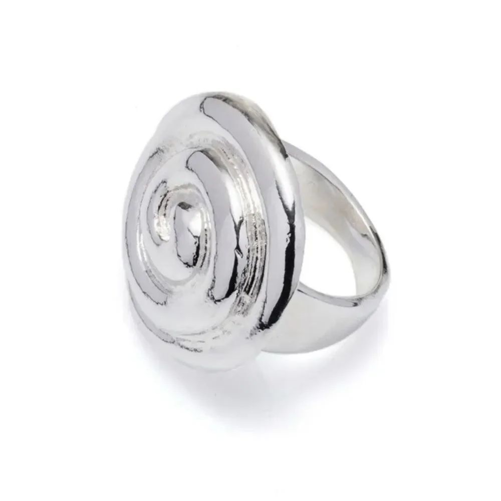 Size 6 - Silver Spiral Ring